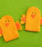 Easter chick finger puppet - Image 3