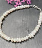 Button Pearl & Sterling Silver Bracelet - Image 4