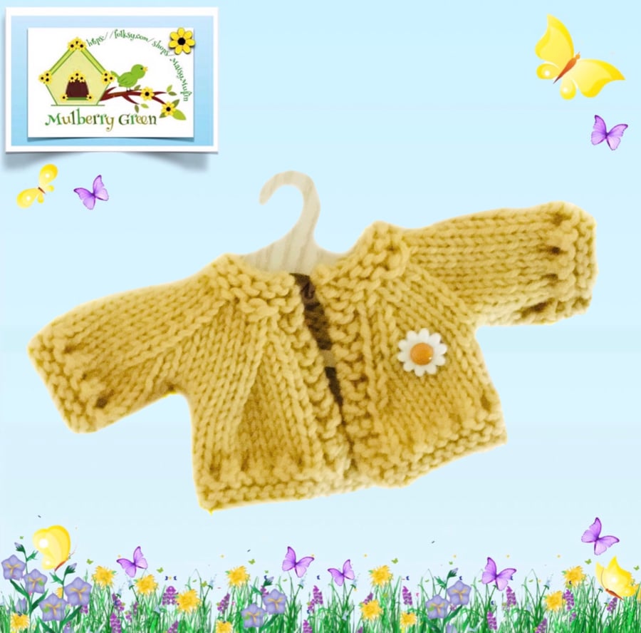 Honey and Daisies Cropped Cardigan 