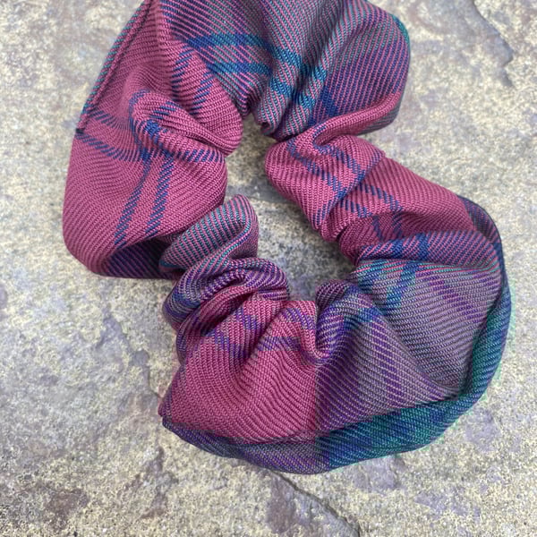 Lindsay Tartan Hair Scrunchie