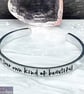 BE YOUR OWN KIND OF BEAUTIFUL Hand Stamped Cuff Bracelet - Image 2