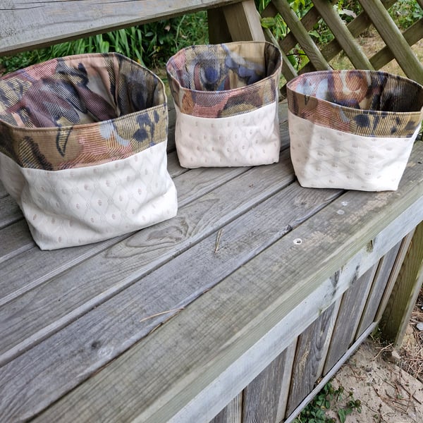 Set of 3 Versatile storage cubes