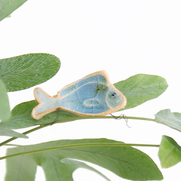 Felicity Fish Plant Hugger Decoration Gift Card Letterbox Gift