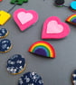 Felt Rainbow Brooch - Image 4