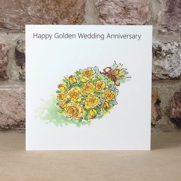 Golden Anniversary Card