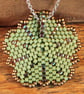 Sage Green Pendant Tudor Inspired - Image 3