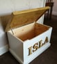Personalised Toy Box Handmade Wooden with Soft Close Lid - Image 4