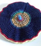 Hand Knitted Fairisle Toddlers Beret Hat  9 - 18 months size - Image 4