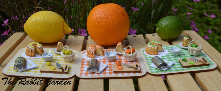 Citrus Gugelhupf Baking Scene