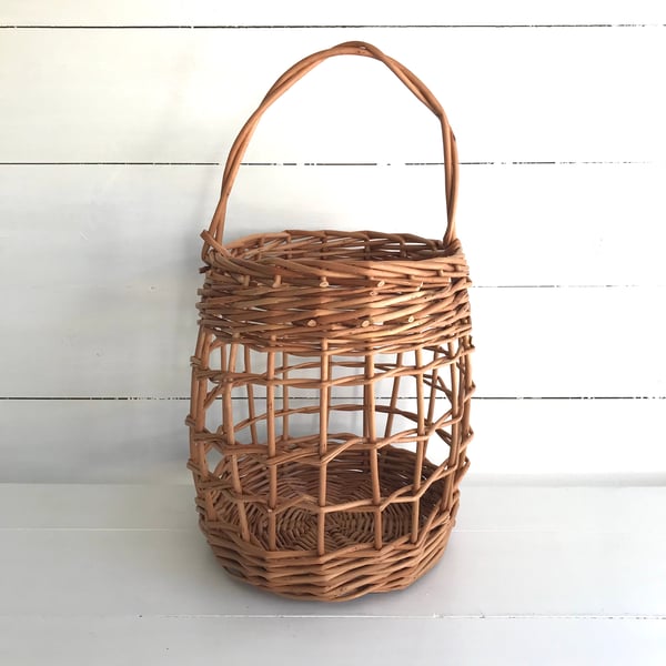 Perfectly Imperfect willow garden lantern  - Handmade in Cornwall 695