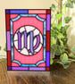 Stained Glass Effect Zodiac Cards - Image 4
