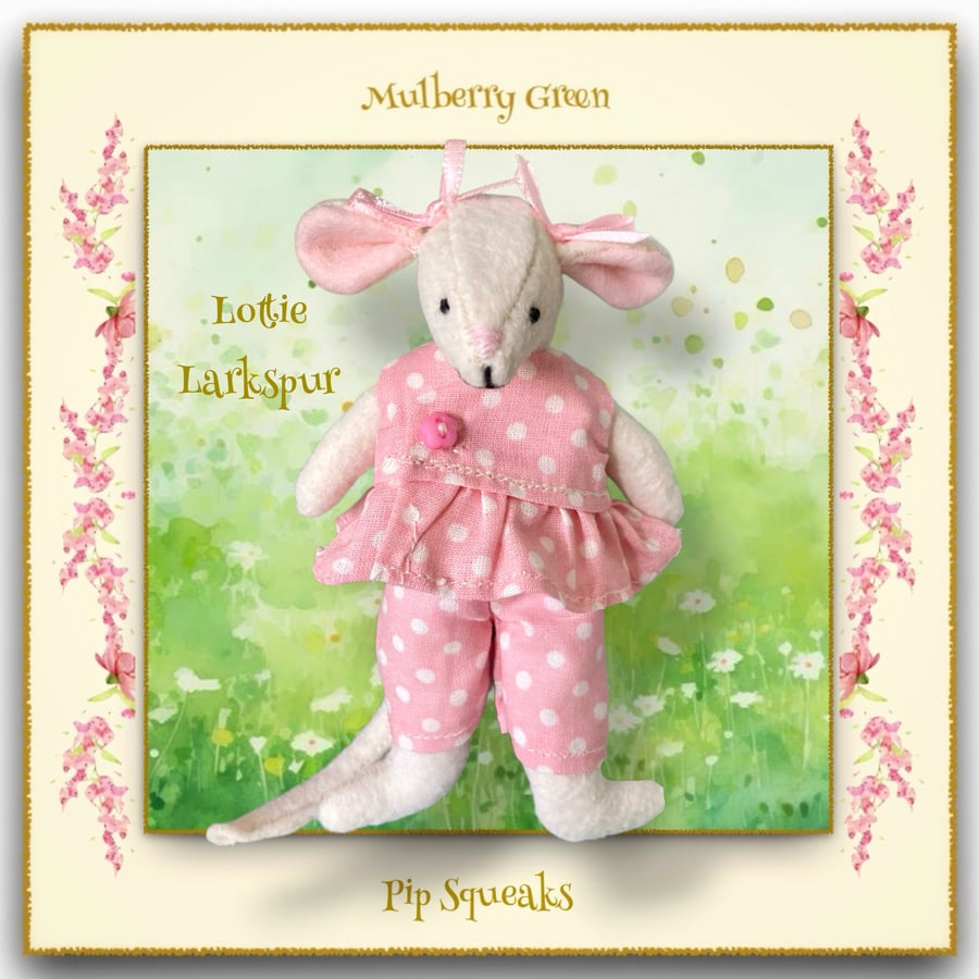 Lottie Larkspur - a young Pip Squeak from Mulberry Green 