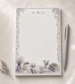 Stationery Notepad, Lined Writing Pad, 50 pages