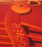 Guitar Painting - original canvas art of a red Hofner Verithin guitar - Image 7