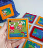 Toy, Viking matching pairs memory game in felt, UKCA safety tested