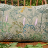 Hedgerow Cushion - Screen printed with hand embroidery