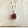 Sterling Silver Antique English Pebble Necklace