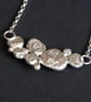 Sterling Silver and Raw Sapphire Necklace - Image 8
