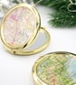 Compact Mirror Personalized with Custom Map Location - Image 3