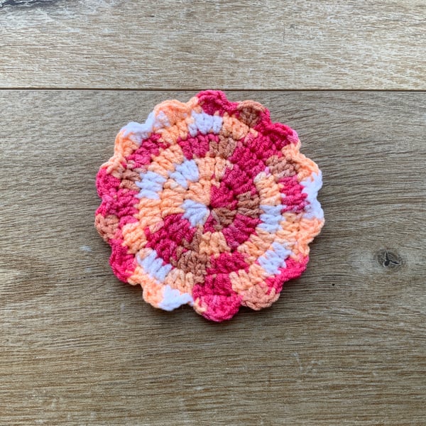 Crochet coaster