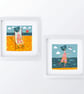 Swimming With The Fishes, woman wild swimming, original Giclee print - Image 5