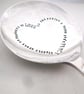Handstamped Heart Spoon, In the Spring a Young Man's Fancy - Image 4