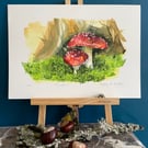 'Fly Agaric' limited edition giclée print