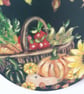 Autumn theme handpainted wooden decoration.   - Image 4