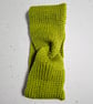 Crocheted ear warmer - lime green - Image 3