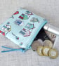 Small purse, coin purse, beach huts. - Image 7