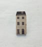 Townhouse Brooch, House Pin, Architecture Brooch - Image 1
