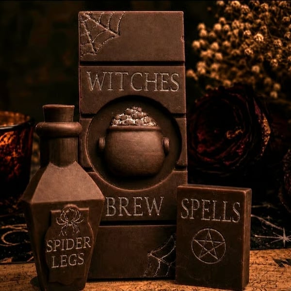 Witches Brew Wax Melt Gift Set - Halloween Soy Wax Melts - Gothic Home Fragrance