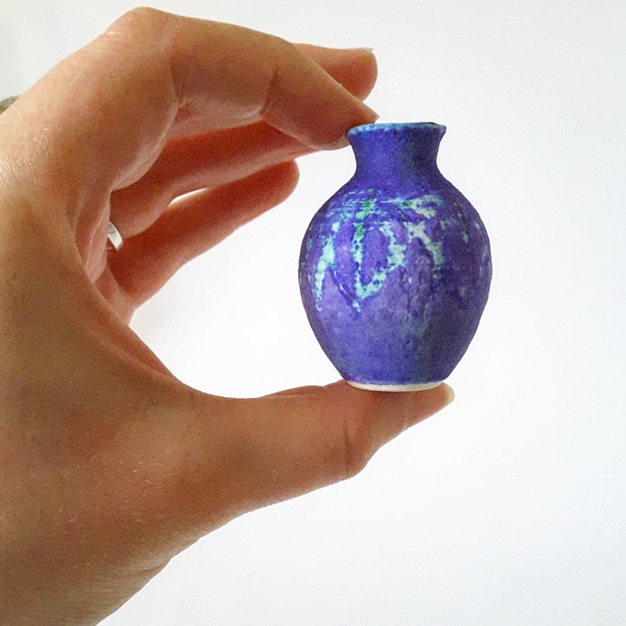 Miniature Ceramic Vase 