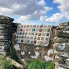 Crochet lap blanket pattern, Daisy Dogghan PDF granny square blanket