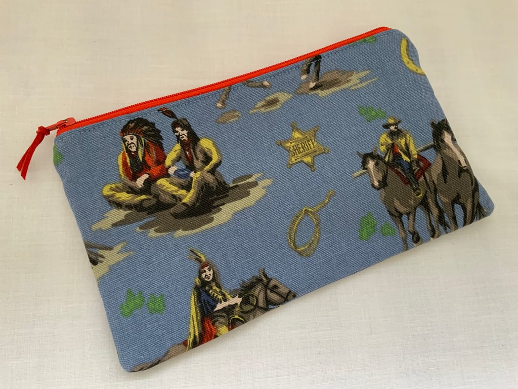 Childrens Pencil Case, Zipped Purse, Pouch, Cosmetic Bag, Accessory Purse