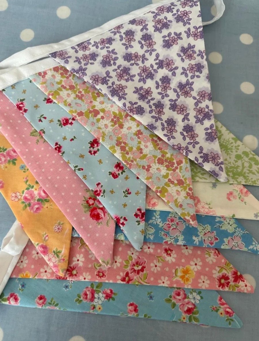 Spring, Summer Bunting, 