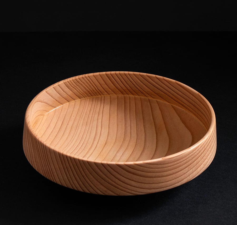 Spruce bowl W175mm by H50mm