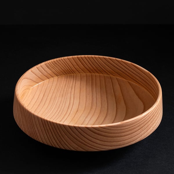 Spruce bowl W175mm by H50mm