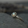 Labradorite and sterling silver ring