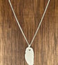 Porcelain white feather earrings - Image 6