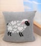 Knitting Pattern for "I Love Sheep" Cushion.  Digital Pattern - Image 2