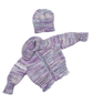Hand knitted baby smocked cardigan and hat 0 - 6 months   - Image 10