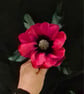 Beautiful Dark Red Poppy - Artificial Flower. - Image 2