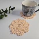 Crochet Vintage-Styled Coasters (Set of 2)