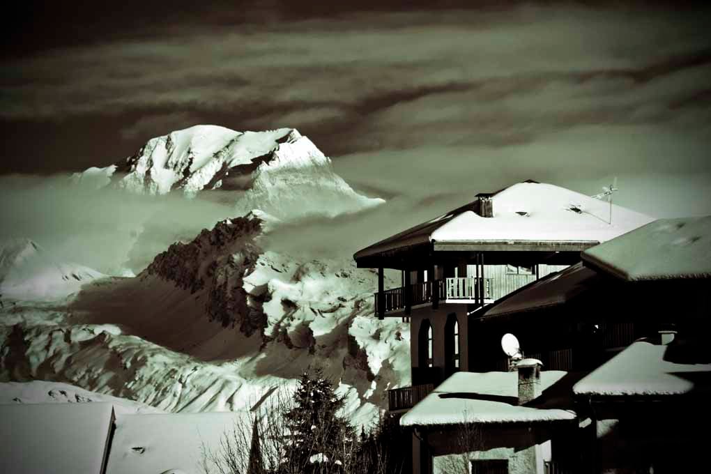 Mont Blanc Peisey Vallandry French Alps France Photograph Print