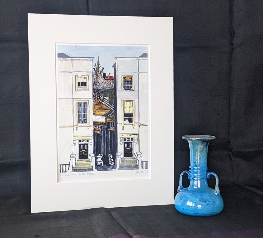 Other side of the street