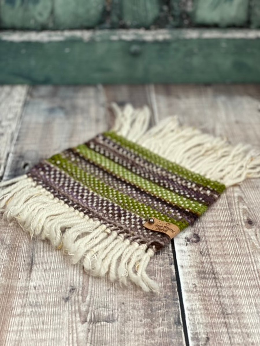 Heather Heathland Mug Rug