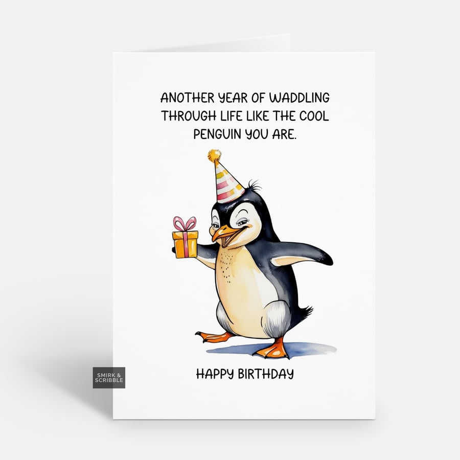 Unique Funny Birthday Card For Him Or Her 