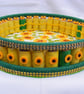 Handmade Sunflower round Tray. - Image 8