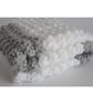Grey and White Baby Blanket - Image 9